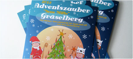 Adventszauber 2012 auf dem Gräselberg . Postkarte . 2012.11