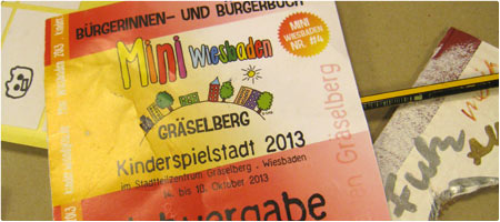 Unterlagen / Documents . Mini Wiesbaden . 2013.10 