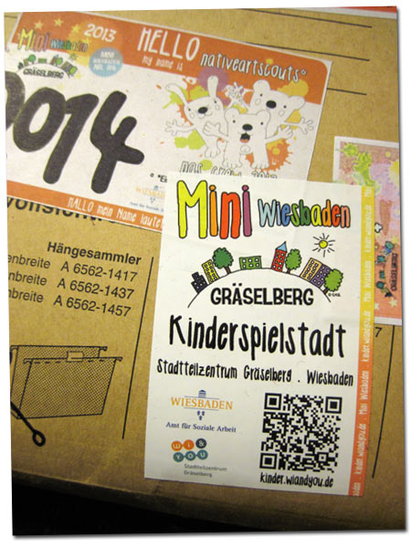 Mini Wiesbaden 2014 auf dem Gräselberg Aufkleber / Sticker 
