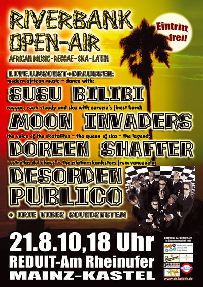 Riverbank Open-Air 2010 Flyer