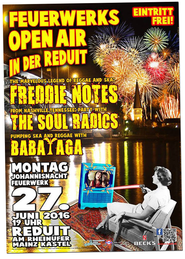 FEUERWERKS OPEN-AIR 2015 . Montag, 27. Juni 2016 (Johannisnacht Feuerwerk)